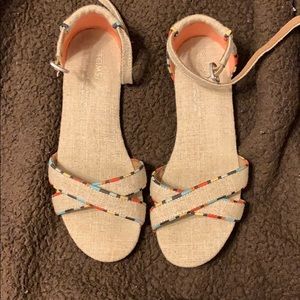 Gently worn Toms sandals
